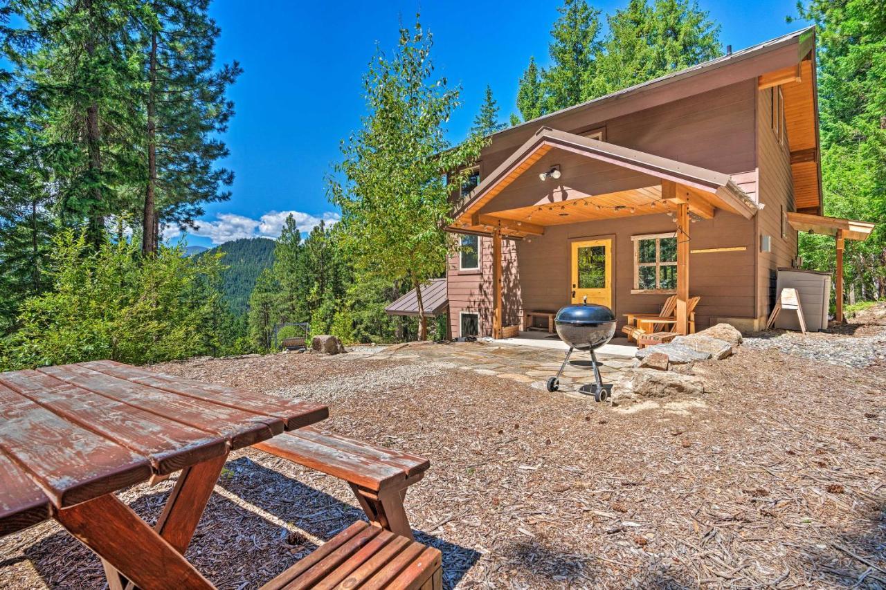 Private Leavenworth Cabin With Mtn Views And Fire Pit Buitenkant foto