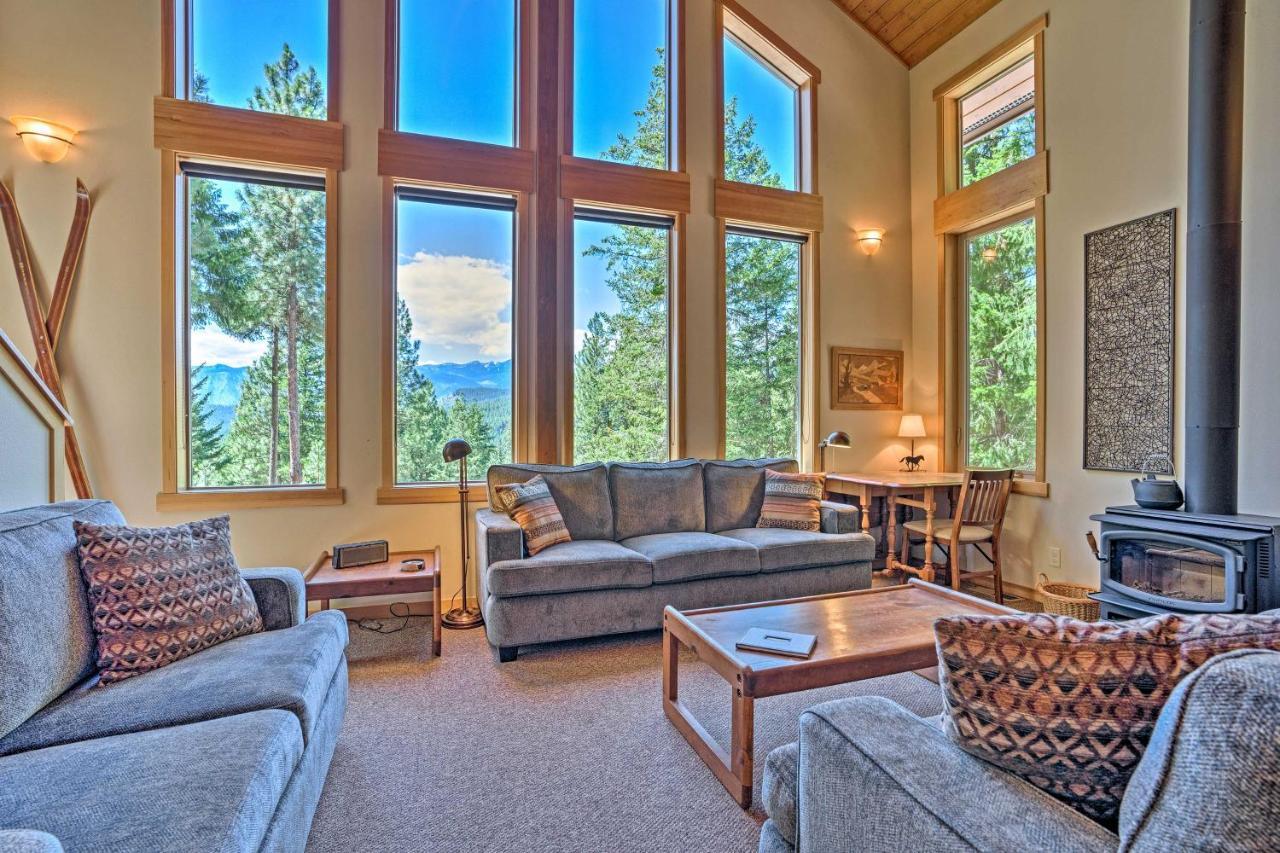 Private Leavenworth Cabin With Mtn Views And Fire Pit Buitenkant foto