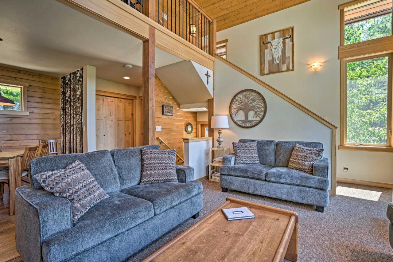 Private Leavenworth Cabin With Mtn Views And Fire Pit Buitenkant foto