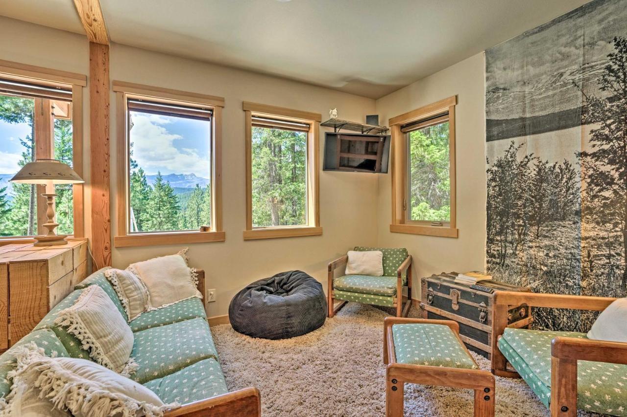 Private Leavenworth Cabin With Mtn Views And Fire Pit Buitenkant foto