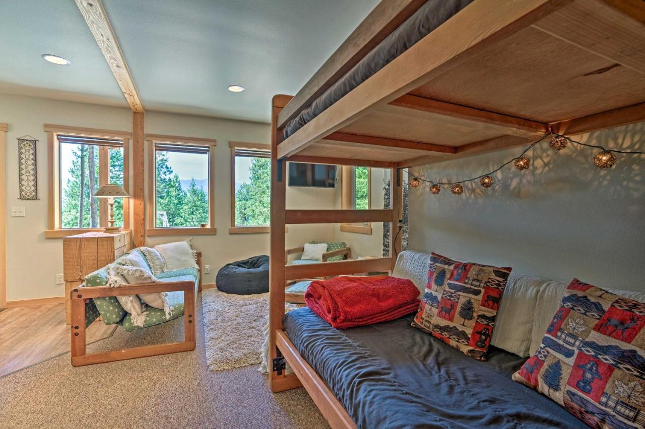 Private Leavenworth Cabin With Mtn Views And Fire Pit Buitenkant foto