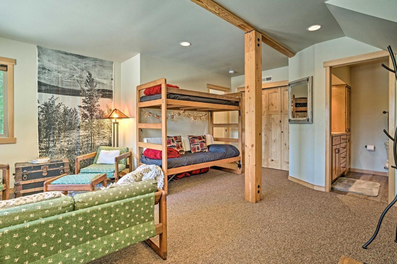 Private Leavenworth Cabin With Mtn Views And Fire Pit Buitenkant foto