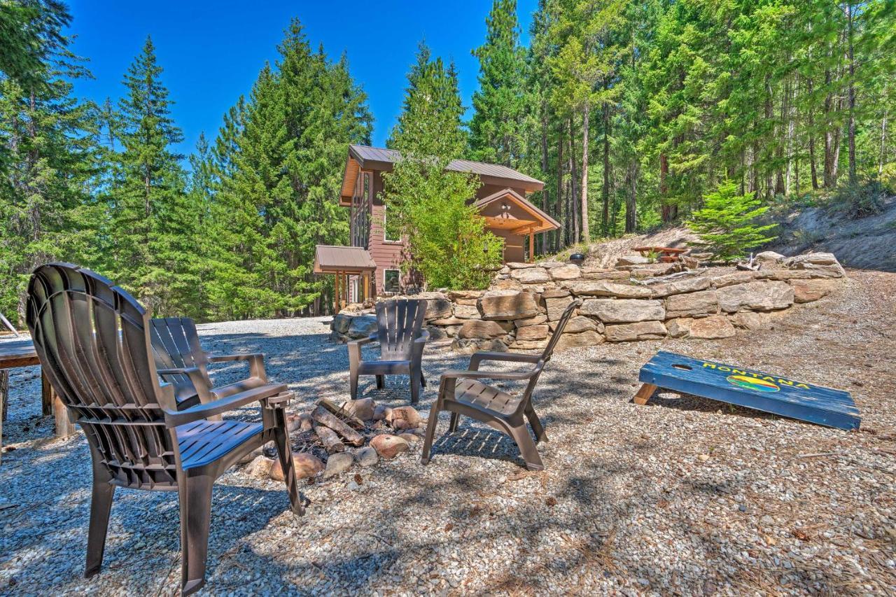 Private Leavenworth Cabin With Mtn Views And Fire Pit Buitenkant foto